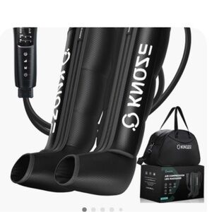 KNOZE Black Air Compression Leg Massager